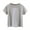 A-3068Grey, variant on MEZZALL Baby Boys Summer Tops Short Sleeve Shirt Lightweight Breathable Casual T-Shirts For Toddler Infants Dailywear Classic / 12-18 Months