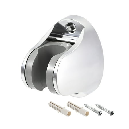 

Uxcell 70x50x56mm Silver Tone/Gray Adjustable ABS Handheld Shower Head Holder