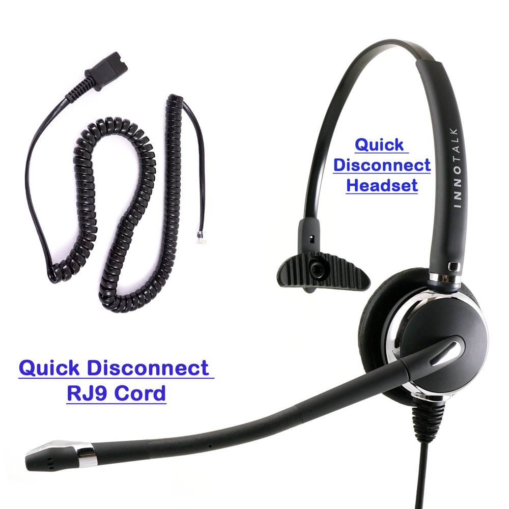 Cisco 8941, 8945, 8961, 9951, 9971 Phone Headset Best Monaural