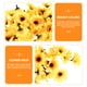 thumbnail image 3 of 100 piezas de girasoles simulados, flores de imitación, accesorios de girasol, adornos florales, 3 of 7