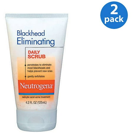 Neutrogena Daily Scrub Blackhead Eliminating 4.2 oz (Pack of 2)