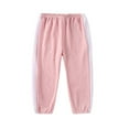 thumbnail image 2 of Esaierr Toddler Boys Girls Colour Blocking Jogger Casual Pants Kids Baby Elasticated Waist Anti-Mosquito Lantern Pants Spring Summer Sunscreen Trousers 1-10T, 2 of 8