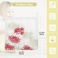 thumbnail image 3 of GZHJMY Baby Gauze Towels for Kids Soft Handkerchief Newborn 100% Cotton Lycoris Radiata Red Floral Absorbent 12x12 Inch 3 Pack, 3 of 7
