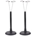 thumbnail image 1 of MasteelfCA 2Pcs Creative Doll Bracket Support Portable Toy Stand Fashion Doll Storage Rack Display Rack for Home Store (Black Rack for 35cm Doll), 1 of 8