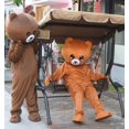 thumbnail image 2 of Disfraz de mascota de dibujos animados de oso de peluche marrón, 2 of 5