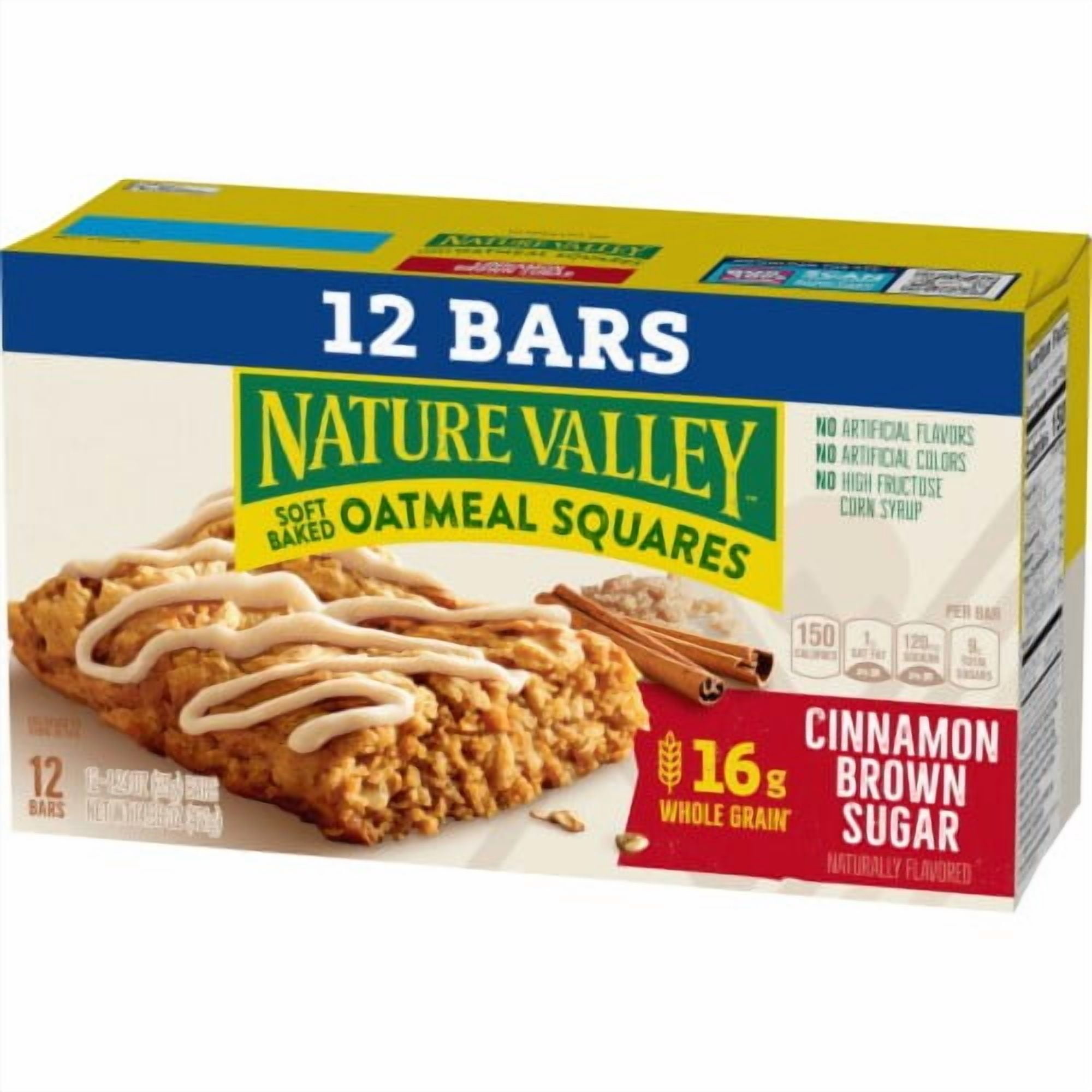 2X - Nature Valley Soft Baked Oatmeal Cereal Bars - 12ct/14.88oz