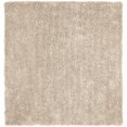 thumbnail image 1 of Safavieh Classic Shag Collection SG240D Handmade Taupe Square Area Rug (9' Square), 1 of 1
