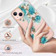 thumbnail image 2 of KAIYANG Serie YB IMD-8 para iPhone 15 Funda para teléfono con estampado floral IMD Funda protectora de TPU suave galvanizada Estilo F iPhone 15 Multicolor, 2 of 5