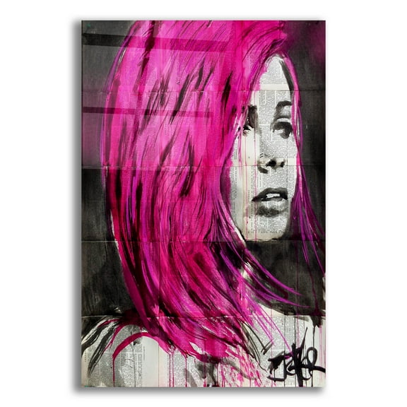 Epic Art 'Dream World' by Loui Jover, Acrylic Glass Wall Art, 16"x24"