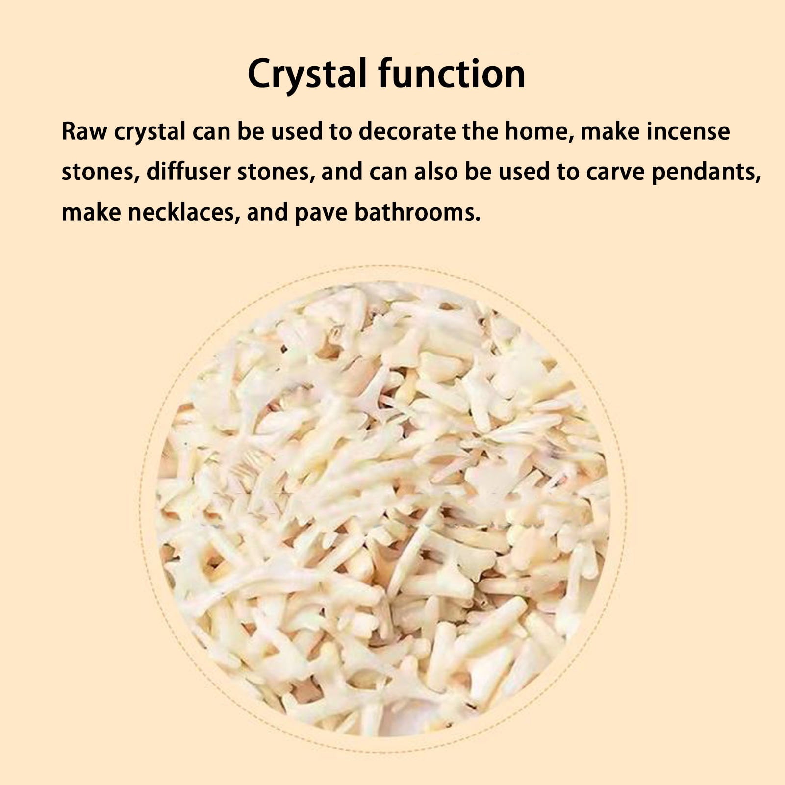 0.66LB Natural white coral gravel Fish Tank Sand Gravel Natural Aquarium Decorative Sand Gravel Rock for Aquariums Terrarium Garden Flowerpot Glassware Vases Decoration