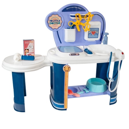 Sunnydaze Little Doctor Veterinarian Play Pretend Kit, 12-Piece
