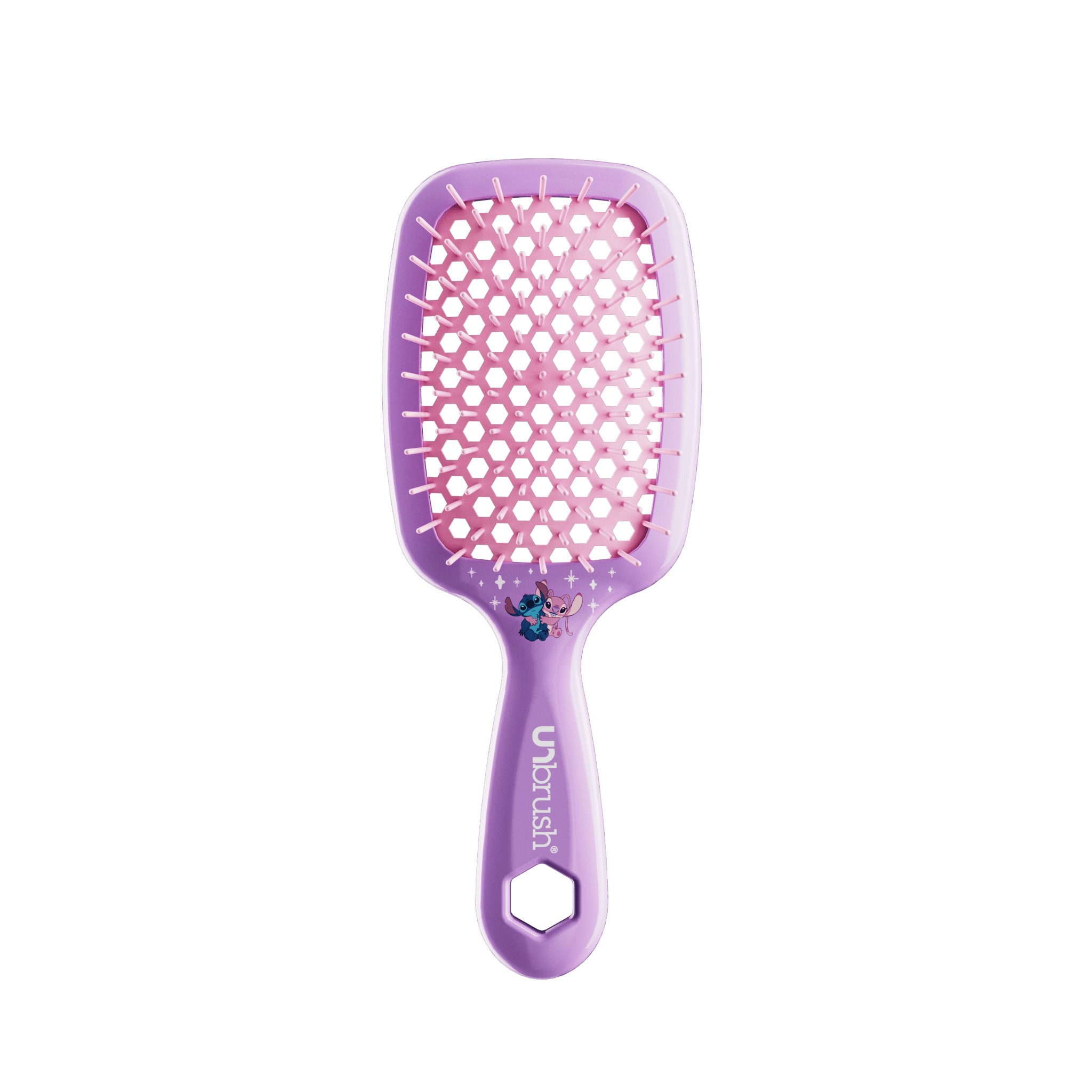 FHI Heat Disney Stitch UNbrush® Gift Set, Detangling for All Hair Types, Purple