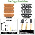 thumbnail image 3 of Caja para plantas LCHUANG de metal de 61 cm con forro de fibra de coco, 3 of 9