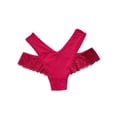 thumbnail image 6 of YueHuiYing Women Naughty Underwear Cut Out Briefs Crotchless Panties Breathable Cheeky Hipster Comfortable Panties, 6 of 9