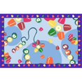 thumbnail image 1 of LA Rug TR-01 1929 Tootsie Roll Dots Rug - 19 x 29 Inch, 1 of 1