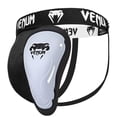 thumbnail image 1 of Protector y soporte inguinal Venum Challenger Ice Black, tamaño mediano, 1 of 6