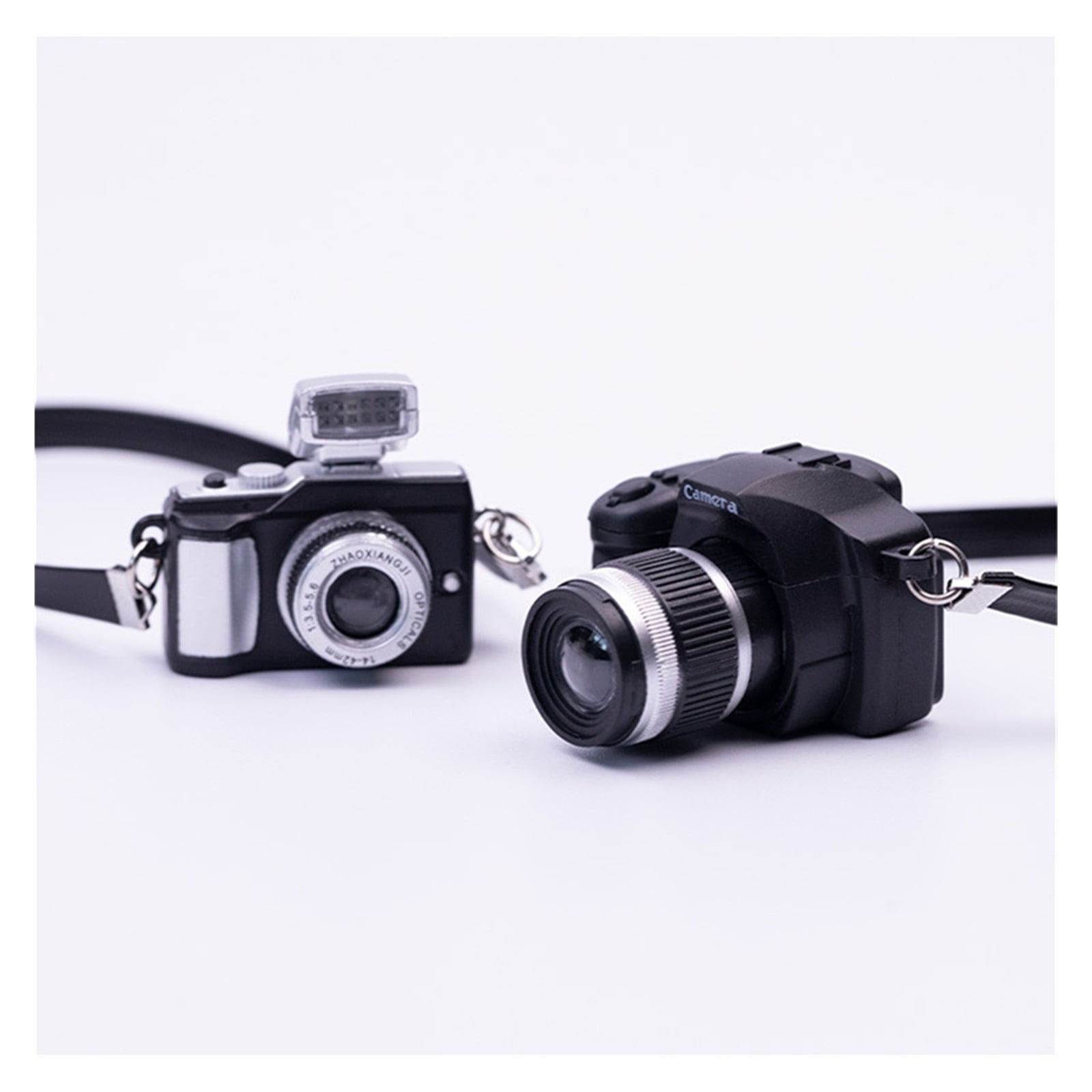 Camera Keychain Car Key Chain Key Ring Creative Small LED Camera KeyChain with Flashlight
