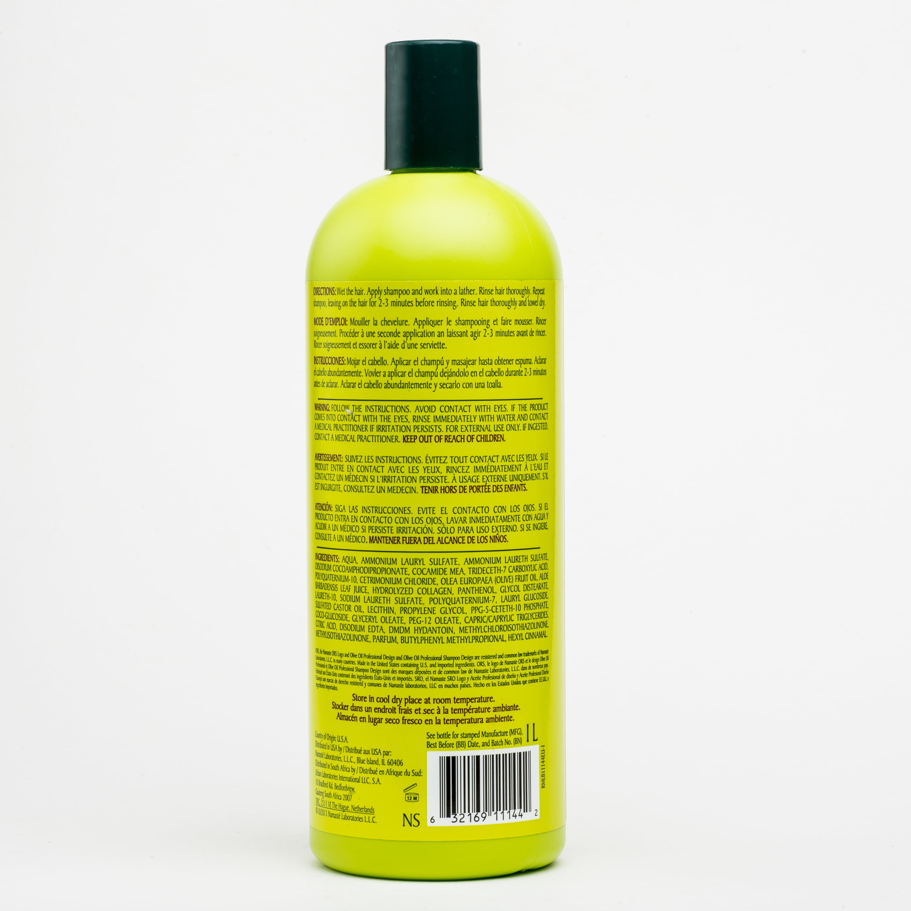 Ors Olive Oil Professional Neutralizing Shampoo 1 Liter Walmart Com