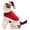 Santa Costume, variant on DOVACKA Christmas Cat Reindeer Costume, Xmas Deer Antler Headband with Red Scarf for Small Dogs Cats, Santa Claus Reindeer and Scarves Outfit
