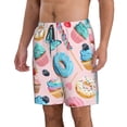 thumbnail image 2 of Goofa Cupcakes and Donuts Printed Mens Swim Trunks Summer Quick Dry Short Beach Swimwear Bathing Suits-XX-Large, 2 of 9