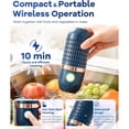 thumbnail image 5 of Clearance！！！PUREPOD Produce Cleaner,Fruit and Vegetable Purifier Cleaner Washing Machine,Ipx7 Waterproof,Compact Kitchen Purifier,Portable Mini Ultrasonic Dishwasher, 5 of 8