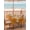 Burnt Orange, variant on Outdoor Tablecloth with Umbrella Hole and Zipper, Pink Birthday Square Table Cloth 54x54 Inch Waterproof Tablecloth, Colorful Confetti Ribbons Polka Dots Classroom Picnic Table Cover for Patio