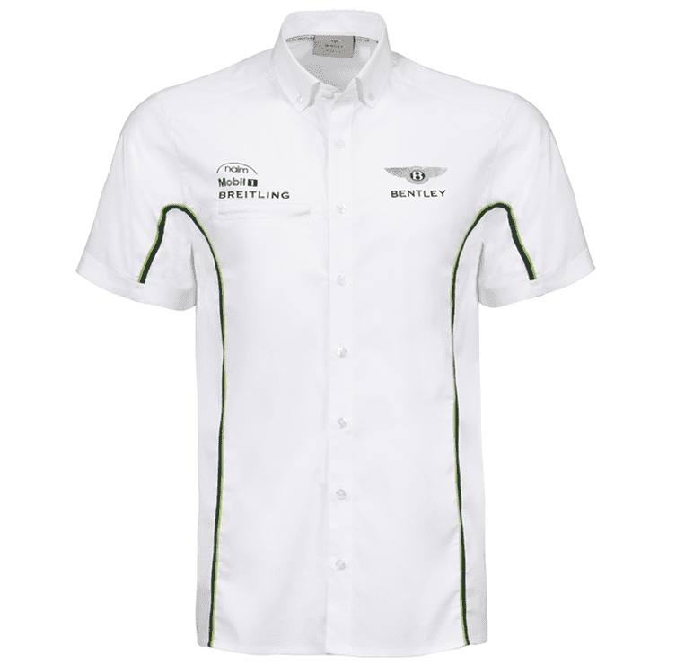 Bentley Motorsport - Bentley Motorsport Men's Paddock Shirt White (S ...
