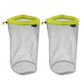 thumbnail image 2 of S SERENABLE 2pcs -light Drawstring Mesh Stuff Sack Storage Bag for Travel Camping Hiking L, 2 of 9