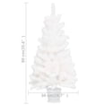 thumbnail image 2 of vidaXL Artificial Christmas Tree Lifelike Needles White 90 cm, 2 of 2
