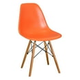 thumbnail image 6 of Mod Made Paris Tower Dining Side Chair With Wood Legs- Set Of 2 (White), 6 of 10