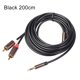 thumbnail image 2 of Gwong Electrónica Cáscara de aleación de aluminio RCA línea HIFI STEREO 3.5mm a 2RCA Dual Lotus Cable de audio, 2 of 7