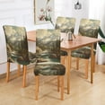 thumbnail image 2 of Yayeee 2 Pack Dining Chair Covers Stretch Parson Chairs Slipcovers Seat Protector, Snow Mountains, 2 of 6