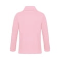 thumbnail image 2 of Manyakai Kids Girls Boys Basic Long Sleeve Turtleneck T-Shirts Fall Winter Warm Pullover Thermal Tops Pink 110, 2 of 5