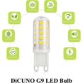 thumbnail image 2 of 3w G9 Led Bulb, 430lm, 40w Halogen Equivalent, Cool White 6000k, 220-240v, Cri>85, Non-dimmable, Energy Saving, Ceramic Base, Standard G9 Base, 6 Pack, 2 of 5