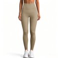 thumbnail image 7 of Akiihool Yoga Leggings for Women Casual Women’s Yoga Pants, Bootcut High Waisted Casual Wide Leg Leggings (Beige,XXL), 7 of 7