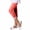 Red, variant on Huanglei Girls' Autumn/Spring Fashion Lace Trimmed Stretchy Color Leggings