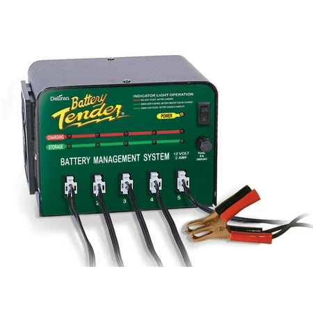 Bank Battery Monitor - Battery Tender 021-0133 5 Bank Battery Tender - 12V