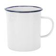 thumbnail image 1 of 1 Pce Tasse Multifonctionnelle en Émail avec Mesure Graduée (Noir Blanc), 1 of 6