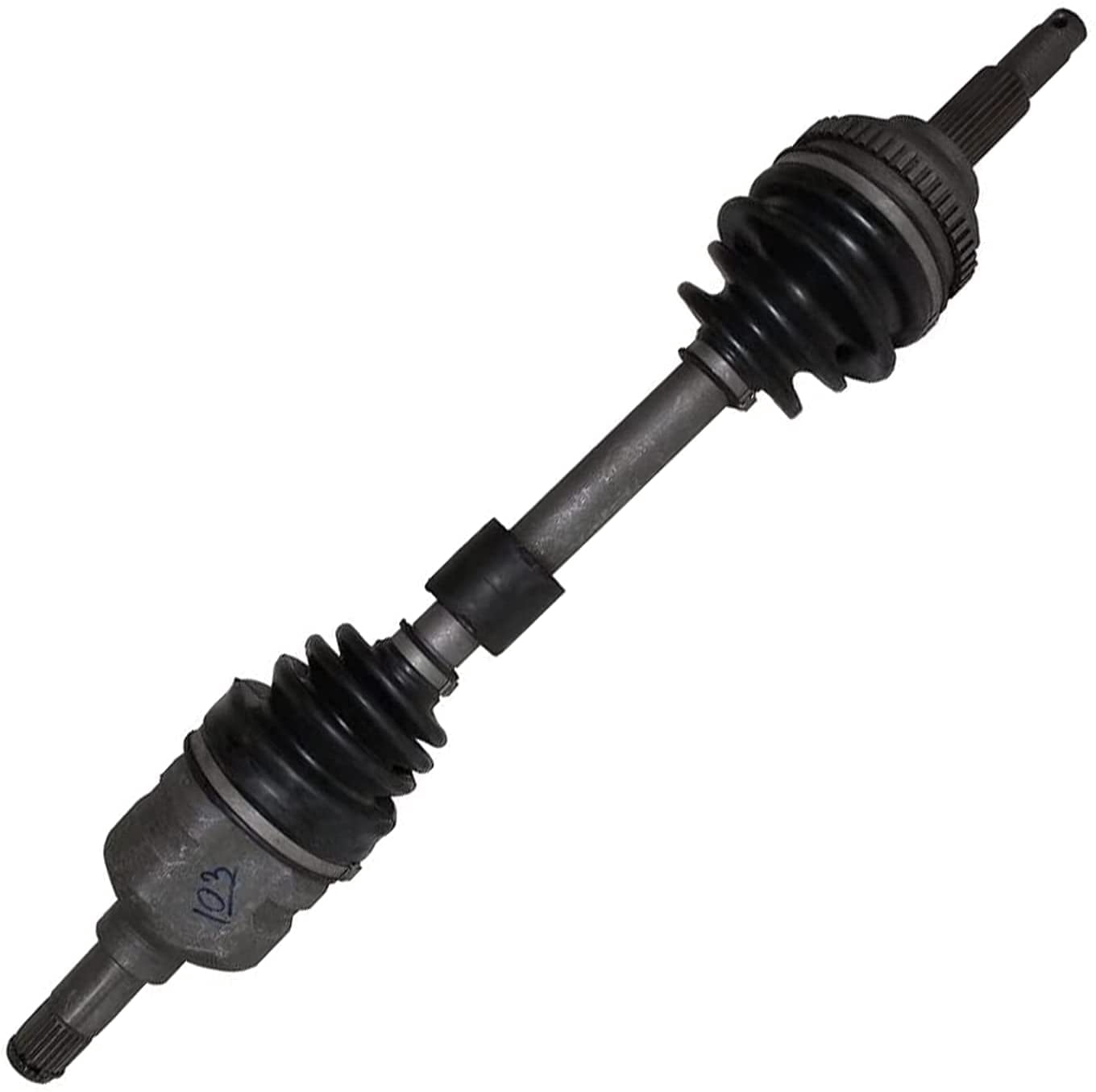 Detroit Axle - FWD Pair Front CV Axles for Dodge Grand Caravan Chrysler Town & Country Plymouth Grand Voyager, CV Axle Shafts Replacement