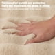 thumbnail image 4 of Terciopelo redondo de suelo • Sofá y alfombra del salón • Parte inferior antideslizante • 19,69 pulgadas • Fibra de poliéster • Beige, gris, blanco, caqui rosa, verde, 4 of 6