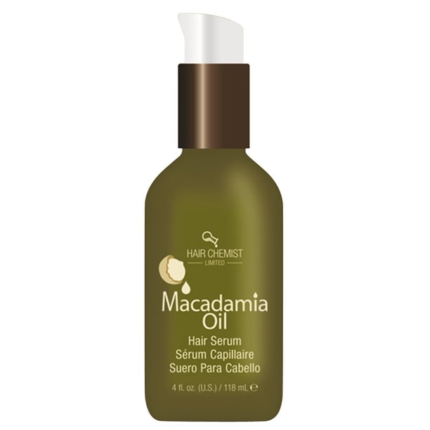 Hair Chemist Limited Macadamia Oil Hair Serum 4 ounce (Pack