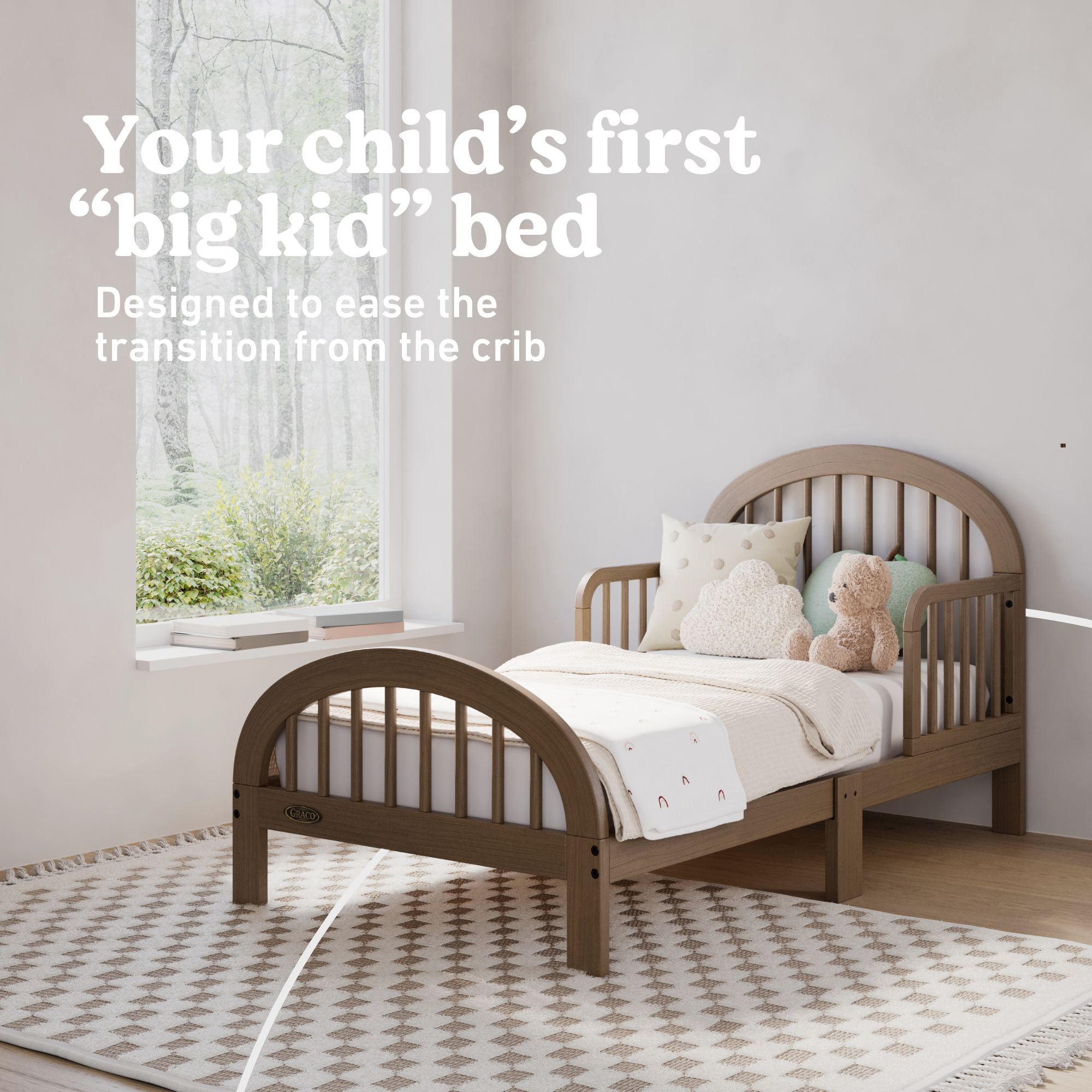 Graco Olivia Toddler Bed, Hazelnut