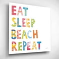 thumbnail image 3 of Epic Art 'Sea Sand Sun I' by Courtney Prahl, Acrylic Glass Wall Art, 12"x12", 3 of 8