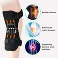 thumbnail image 2 of Breathable Joint Support Knee Pads Recovery Brace - Non-Slip Pain Relief Knee Lift Leg Band - Protective Sports Knee Stabilizer Pads Rebound Spring Force Knee Power Enhancer, 2 of 6