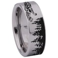thumbnail image 3 of Jaguar Tungsten Carbide Ring, 3 of 9