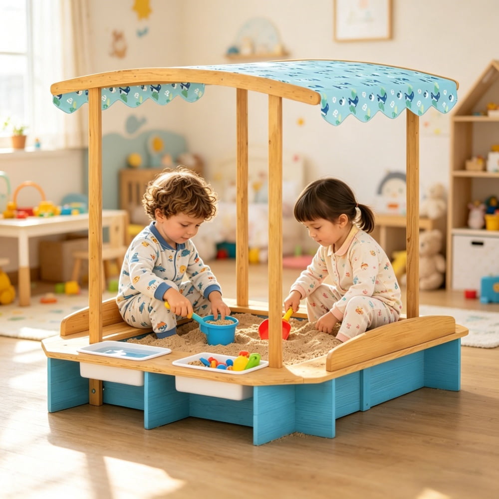 Wooden Sandbox