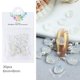 thumbnail image 1 of Abalorios de diamantes de imitación para decoración de uñas, gemas de resina Kawaii para manicura profesional, 18 piezas, 1 of 4