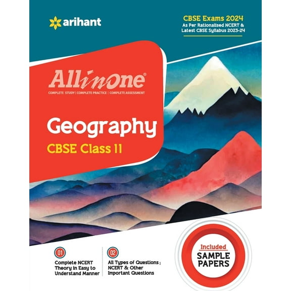 All In One Class 11th Geography for CBSE Exam 2024, (Paperback)