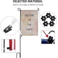 thumbnail image 4 of Garden Banner Rubber Garden Banner Clips Garden Banner Clips Windproof Banner Clips Stopper And Plastic (black) (5pcs), 4 of 5