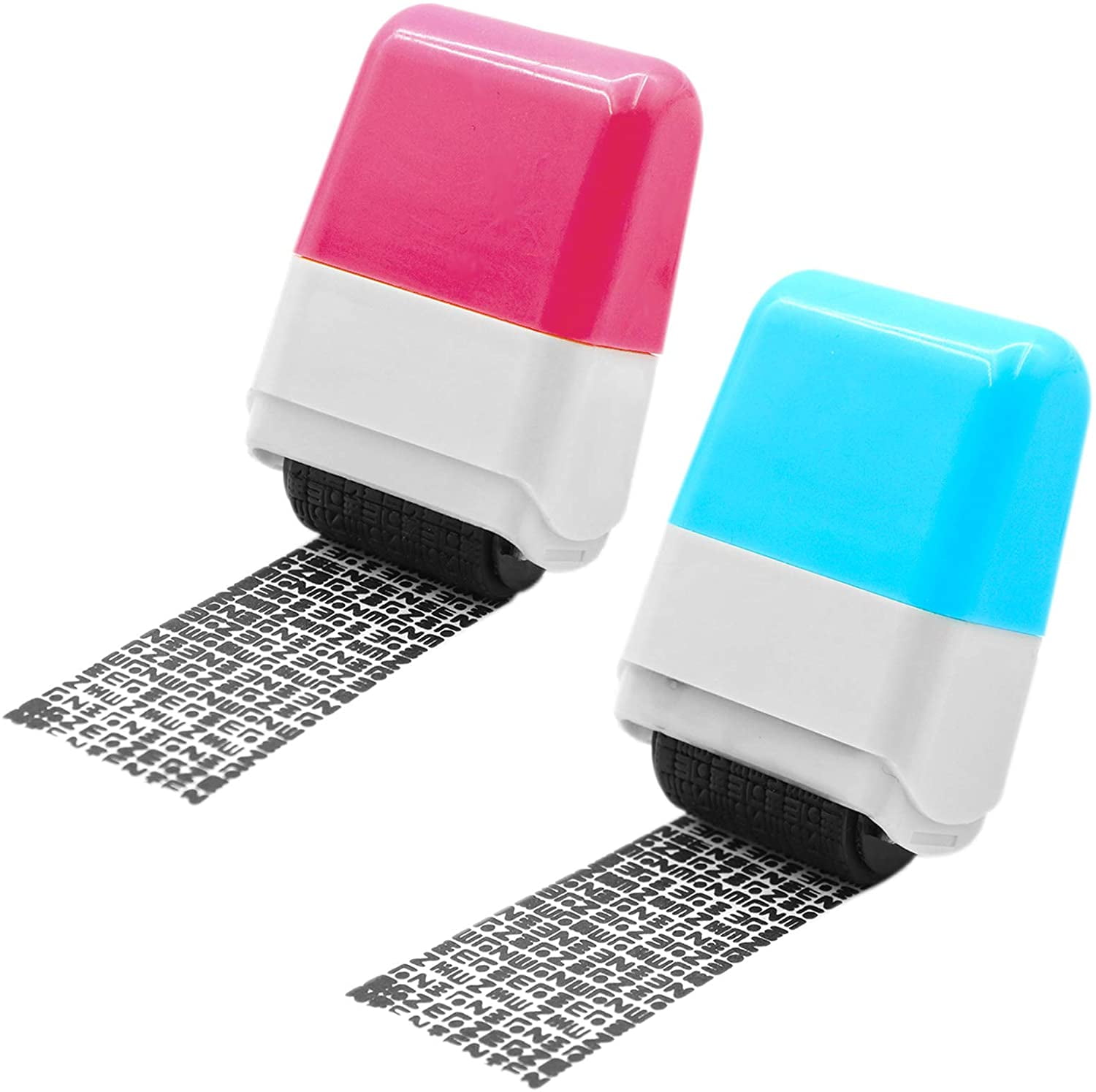 Identity Theft Protection Roller Stamp Guard Your ID Confidential Privacy I8J4 